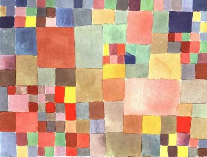 Paul Klee Flora on Sand